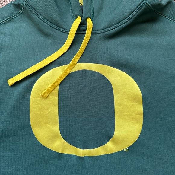 Oregon Ducks Nike Therma-Fit Hoodie Mens Size Large Y2K - Picture 5 of 11